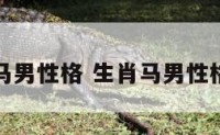 生肖马男性格 生肖马男性格特点