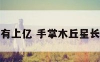 手相木丘星有上亿 手掌木丘星长痣什么意思
