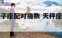 天秤座与狮子座配对指数 天秤座和狮子星座配对指数