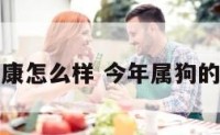 今天属狗健康怎么样 今年属狗的健康好不好
