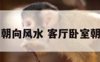 客厅卧室朝向风水 客厅卧室朝南户型图
