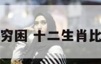 十二生肖生活穷困 十二生肖比较穷的有几只