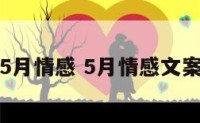 5月情感 5月情感文案