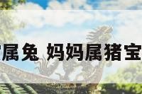 妈妈属猪宝宝属兔 妈妈属猪宝宝属兔合不合