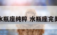 水瓶座纯粹 水瓶座完美