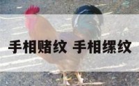 手相赌纹 手相缧纹