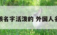 外国男孩名字活泼的 外国人名字男孩