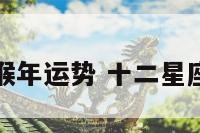 十二星座猴年运势 十二星座本年运势