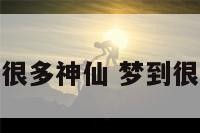 梦到很多很多神仙 梦到很多神仙像