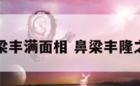 鼻梁丰满面相 鼻梁丰隆之人