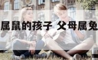 属兔父母与属鼠的孩子 父母属兔宝宝属鼠相合吗