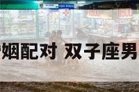 双子座男人婚姻配对 双子座男生婚姻怎么样