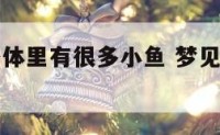 梦见自己身体里有很多小鱼 梦见自己身体里都是鱼