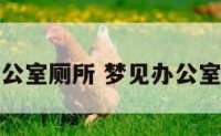 梦见办公室厕所 梦见办公室是公厕