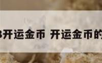 2018开运金币 开运金币的寓意