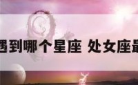 处女座怕遇到哪个星座 处女座最怕啥星座