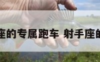 射手座的专属跑车 射手座的汽车