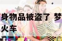 梦里上火车随身物品被盗了 梦见东西落在火车上而没赶上火车