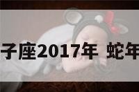 生肖蛇双子座2017年 蛇年双子座男