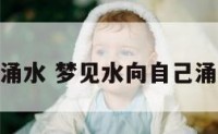 解梦涌水 梦见水向自己涌过来