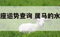 属马水瓶星座运势查询 属马的水瓶座真实性格