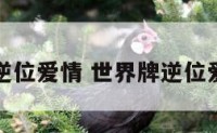 世界牌逆位爱情 世界牌逆位爱情暗示