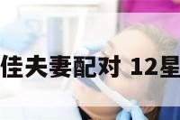 十二星座最佳夫妻配对 12星座最佳配对