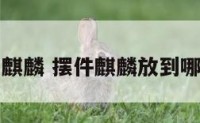 山水摆件带麒麟 摆件麒麟放到哪里比较好呀