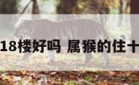 属猴的买18楼好吗 属猴的住十八楼好吗