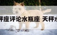 天秤座评论水瓶座 天秤水平