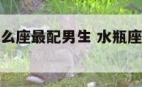 水瓶座和什么座最配男生 水瓶座和什么座最配对男