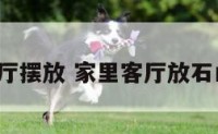 山石客厅摆放 家里客厅放石山好么?