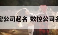 数控精密公司起名 数控公司名字大全