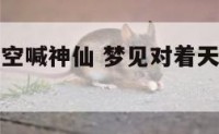 梦见对着天空喊神仙 梦见对着天空喊神仙是啥意思