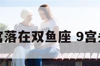 第九宫落在双鱼座 9宫头双鱼