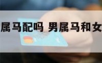 男属马和女属马配吗 男属马和女属马婚配怎么样