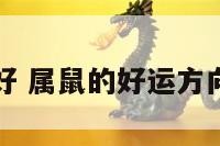 属鼠的好 属鼠的好运方向与位置