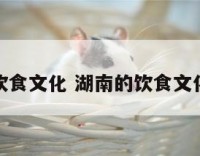 湖南的饮食文化 湖南的饮食文化是什么