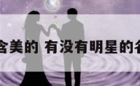 明星名字含美的 有没有明星的名字带美的