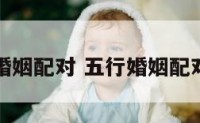 五行与婚姻配对 五行婚姻配对查询表