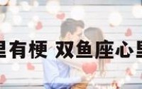双鱼座心里有梗 双鱼座心里住着什么