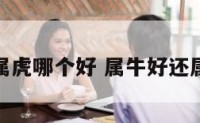属牛属虎哪个好 属牛好还属虎好