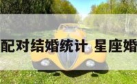 星座配对结婚统计 星座婚配率