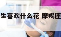 摩羯座的男生喜欢什么花 摩羯座男生喜欢花吗