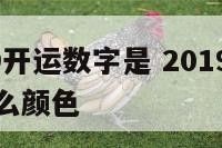 属猪2019开运数字是 2019属猪的幸运色是什么颜色