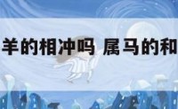 属马的和属羊的相冲吗 属马的和属羊的犯冲吗