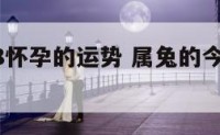 属兔2018怀孕的运势 属兔的今年怀孕是男是女