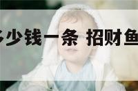 招财鱼小的多少钱一条 招财鱼多少钱一条30公分