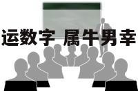 男性属牛的幸运数字 属牛男幸运色是什么颜色