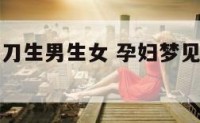 孕妇梦见菜刀生男生女 孕妇梦见买菜刀生男生女